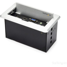 StarTech Conference Table Connectivity Pop up Box with AV and Data Ports