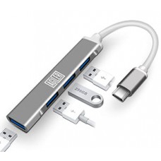 Agiler Type C Male to 4 Port USB 3.0 Female Hub