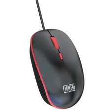 Optical 3D USB mouse in red