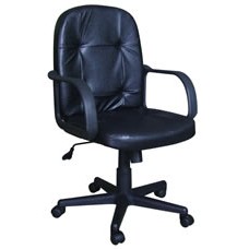 Executive Chair w/Arm Rest (Black)