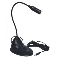 Spiral desktop microphone